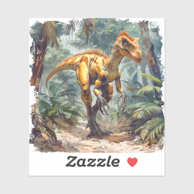 Dinosaur Sticker (Sheet)