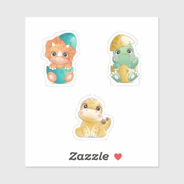 Dinosaur  sticker (Sheet)