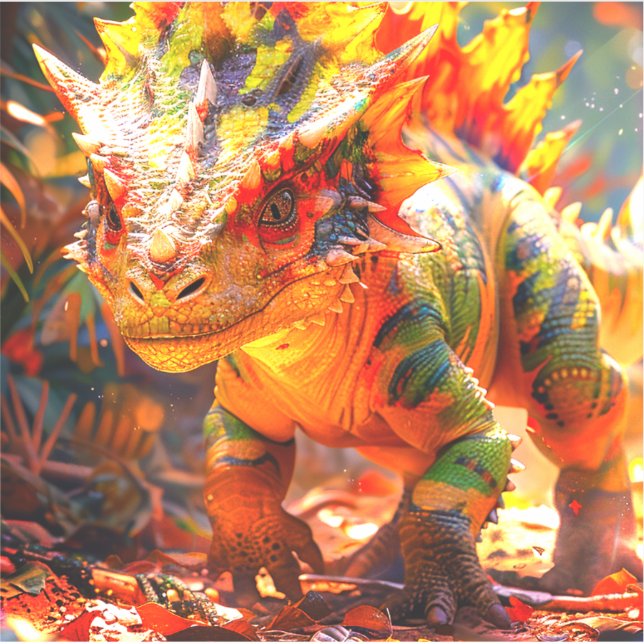 Dinosaur Sticker (Front)