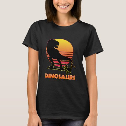 Dinosaur Summer for kids adults Summer Dino  T_Shirt