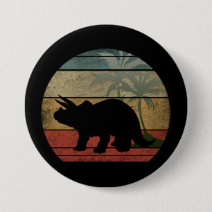 DINOSAUR SUNSET 3 BUTTON