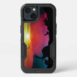 Dinosaur Sunset iPhone 13 Case