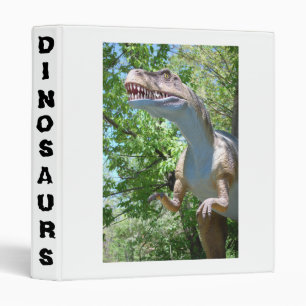 Dinosaur T-Rex 3 Ring Binder