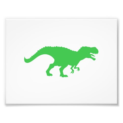 Dinosaur T_Rex _ Choose background color Photo Print