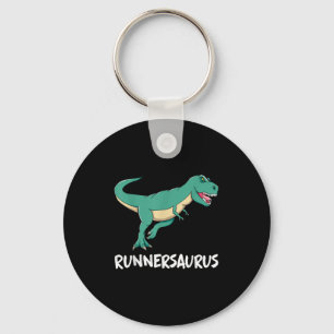 Dinosaur T-rex Dino Funny Exercise Cardio Running Keychain