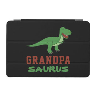 Dinosaur T-Rex Dino Granddad Abuelo Grandpasaurus iPad Mini Cover
