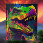 Dinosaur T Rex  happy   Jigsaw Puzzle<br><div class="desc">Dinosaur T Rex  happy 
Have a little dinosaur enthusiast? This tyrannosaurus rex poster is the perfect addition to a dinosaur themed. Matching items available in store!</div>