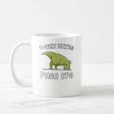 T-rex Dinosaur Fitness Mug Gym Coffee Mug Fitness Coffee 