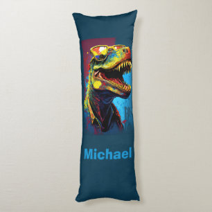 Dinosaur T Rex Jurassic Body Pillow