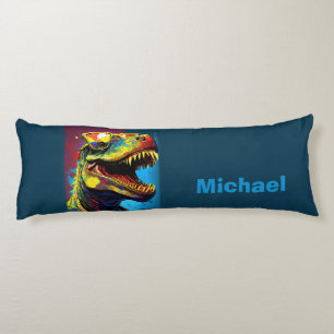Dinosaur T Rex Jurassic Cool Body Pillow