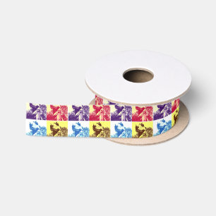 Dinosaur T-Rex Satin Ribbon