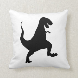 Dinosaur T-Rex Throw Pillow