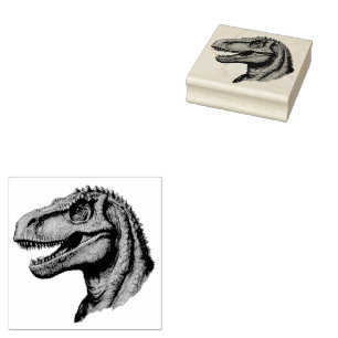 Dinosaur T-Rex Tyrannosaurus Rubber Stamp