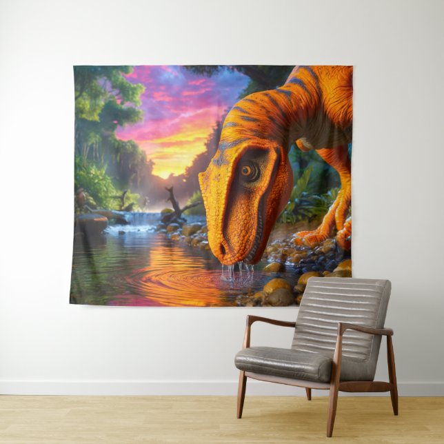 Dinosaur Tapestry (In Situ (Horizontal))