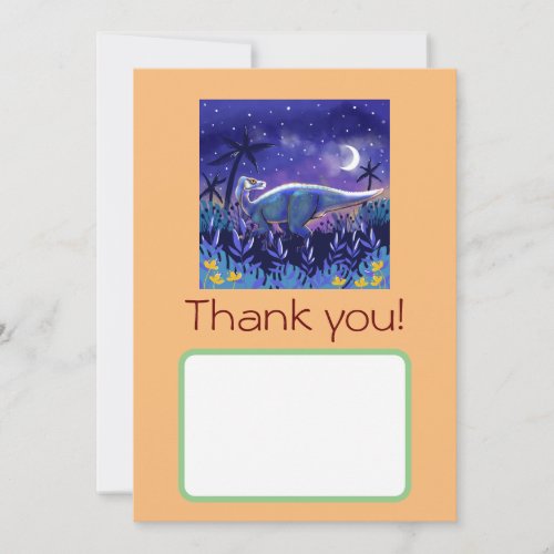 Dinosaur Thank You Card