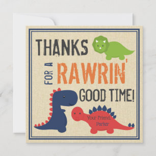 Dinosaur Thank You Cards