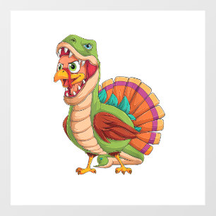Dinosaur Thanksgiving Boys Turkey Saurus T rex Tur Floor Decals