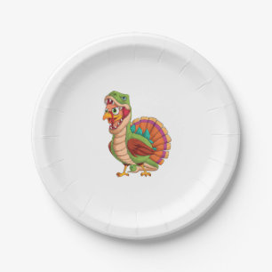 Dinosaur Thanksgiving Boys Turkey Saurus T rex Tur Paper Plates