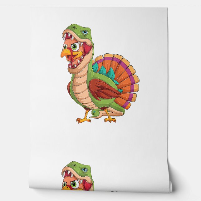 Dinosaur Thanksgiving Boys Turkey Saurus T rex Tur Wallpaper (Unrolling)
