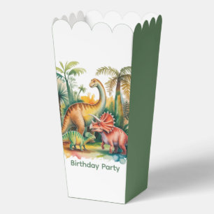 Dinosaur Theme Boy Birthday Party Favor Boxes