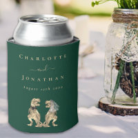 Dinosaur Theme Wedding Dark Green