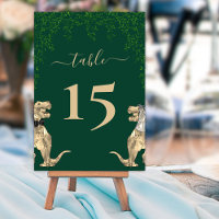 Dinosaur theme Wedding Green
