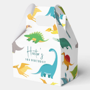🦖🎉 Dinosaur-Themed Party Favor Boxes