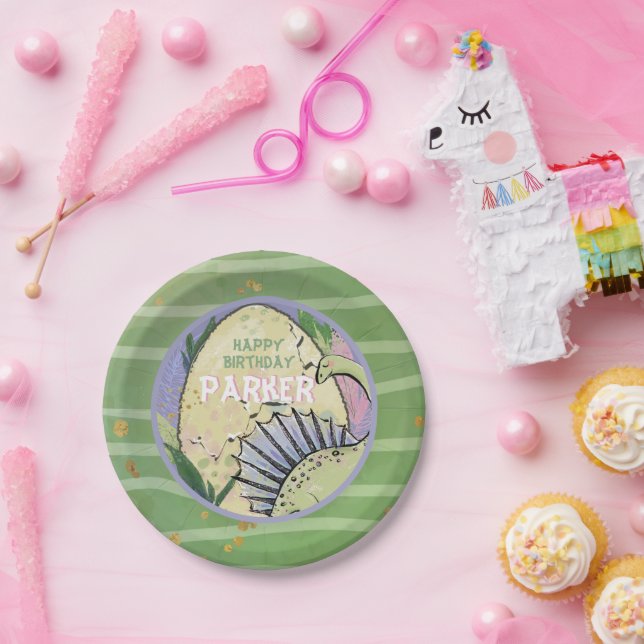 Dinosaur Themed Party Paper Plates (Party)