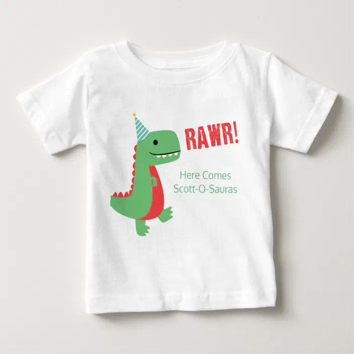 personalized gift for boy or girl Triceratops Dinosaur birthday party shirt for kids tshirt any birthday dino t-rex theme party shirts