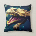 Dinosaur Throw Pillow