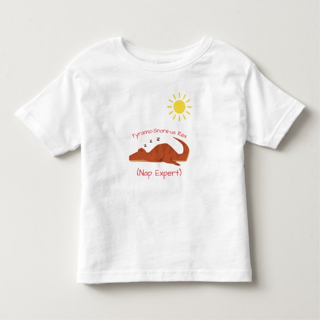 Dinosaur Toddler T-shirt (Front)