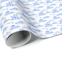 Dinosaur Toile (Periwinkle Blue) 
