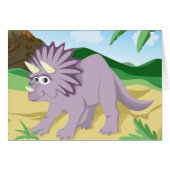 Dinosaur Triceratops (Front Horizontal)