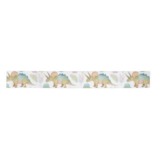 Dinosaur Triceratops Party Ribbon