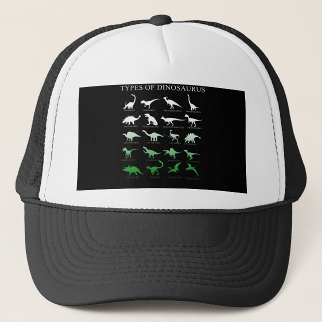 dinosaur trucker hat (Front)