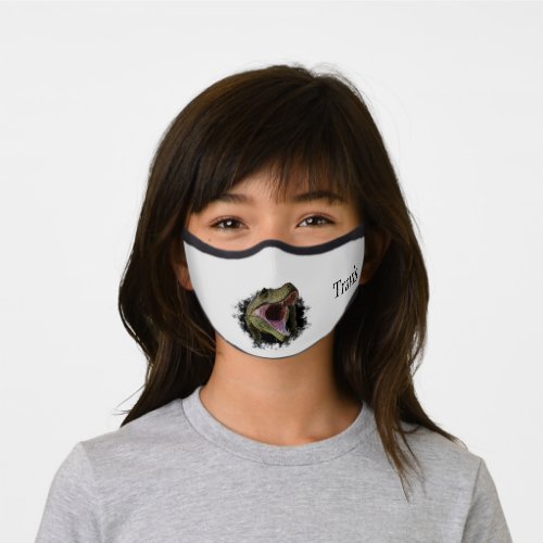 Dinosaur Tyrannosaurus Hole T_rex Personalized Premium Face Mask