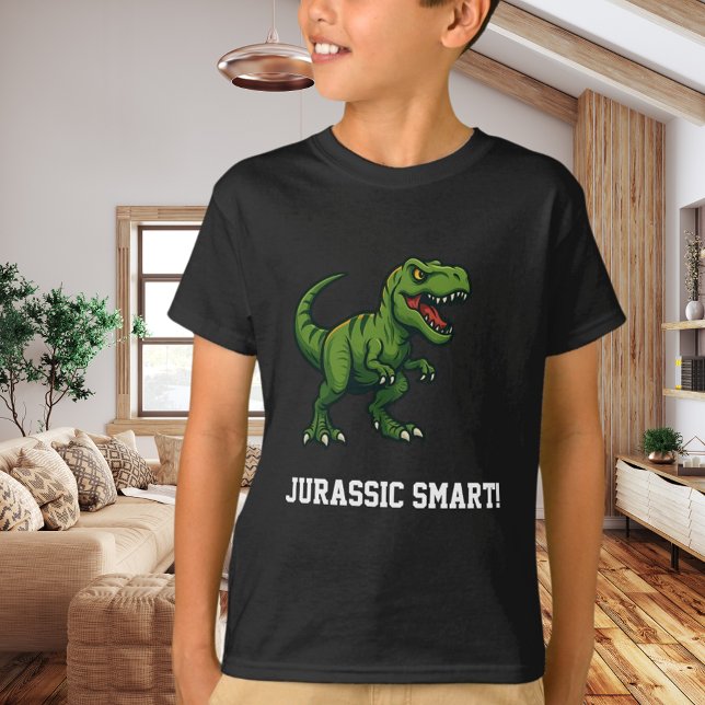 Dinosaur Tyrannosaurus Rex Jurassic smart T-Shirt (Creator Uploaded)