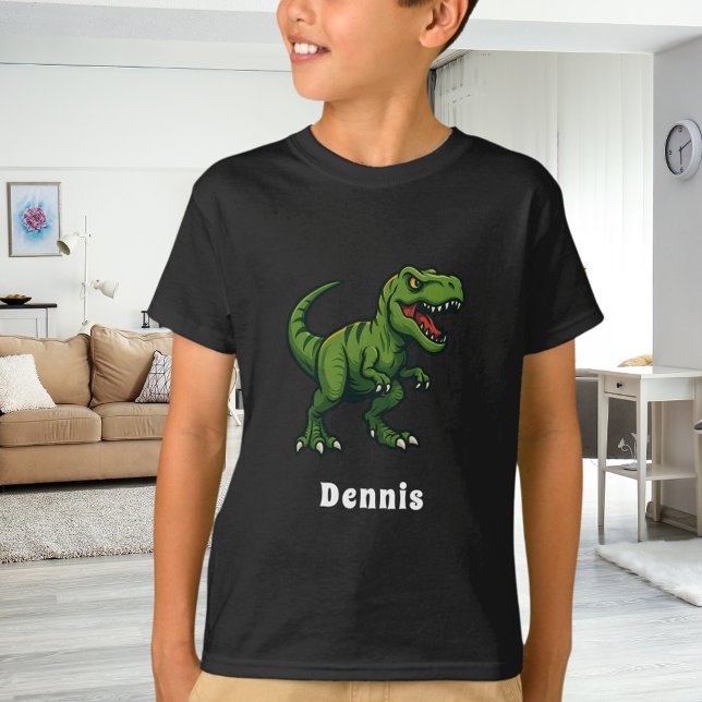 Dinosaur Tyrannosaurus Rex name T-Shirt (Creator Uploaded)