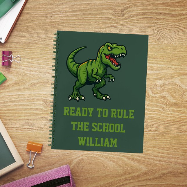 Dinosaur Tyrannosaurus Rex quote Notebook (Creator Uploaded)