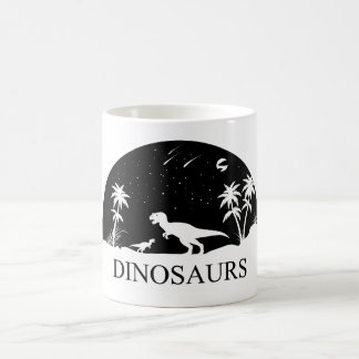 Dinosaur Under The Stars Coffee Mug