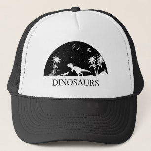 Dinosaur Under The Stars Trucker Hat