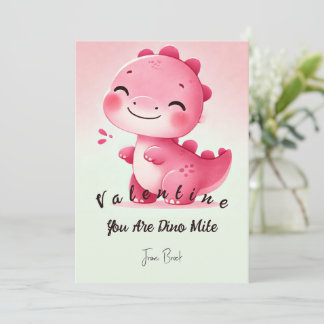 Dinosaur Valentine Cards
