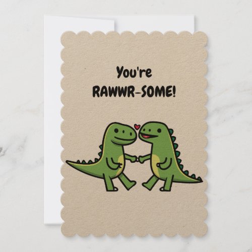 Dinosaur Valentines 