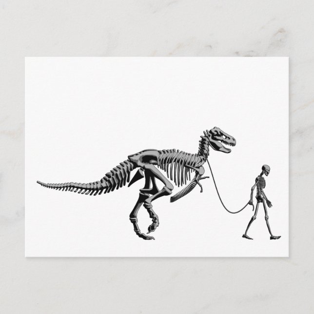 DINOSAUR WALK POSTCARD (Front)