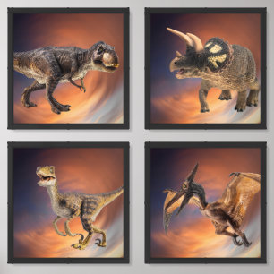 Dinosaur Wall Art Sets