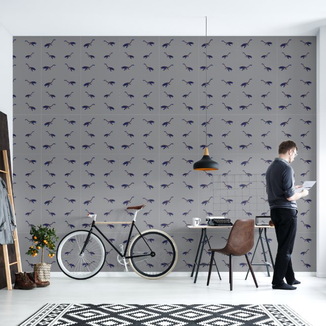 Dinosaur Wallpaper (Living Room)