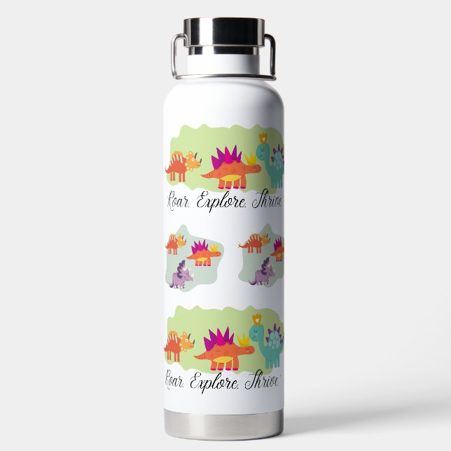Dinosaur Water Bottle (Back)