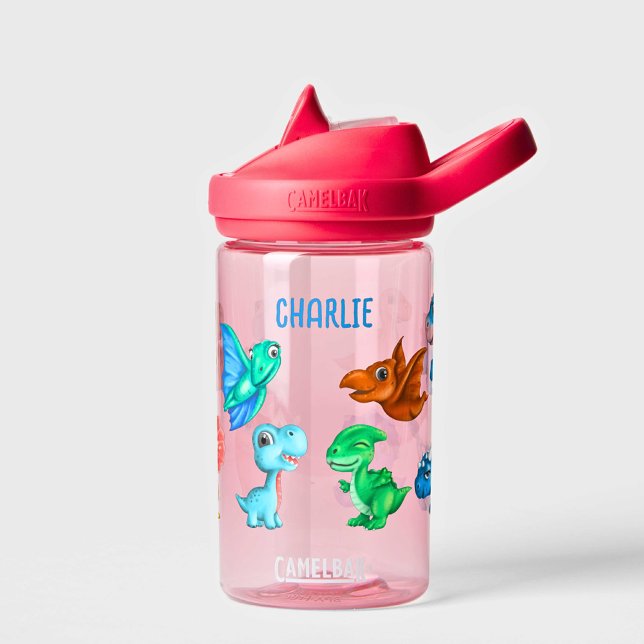 Dinosaur Water Bottle, Kids Cute Dino Bottle (Creator Uploaded)