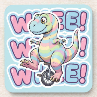 Dinosaur,Whee!!! Beverage Coaster