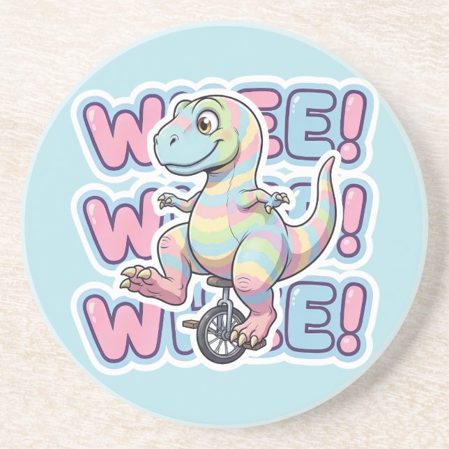 Dinosaur,Whee!!! Coaster (Front)